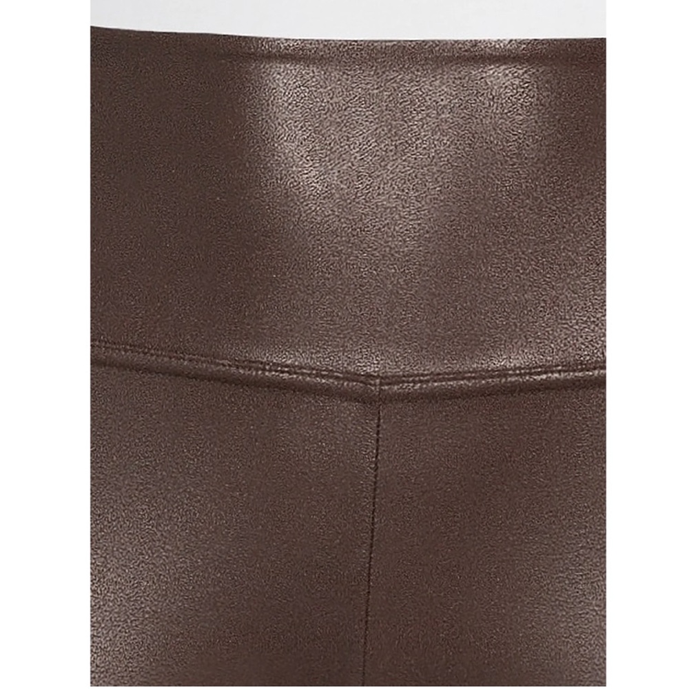 Women’s Faux Leather Leggings Various Sizes - Picture 7 of 7